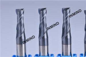 Quality 4 Flute Milling Machine Square End Mill For Carbon Steel / Mould Steel wholesale