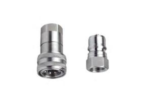 Quality 316 Stainless Steel Close Type Hydraulic Quick Coupler 1/2'' CB-1 Series wholesale