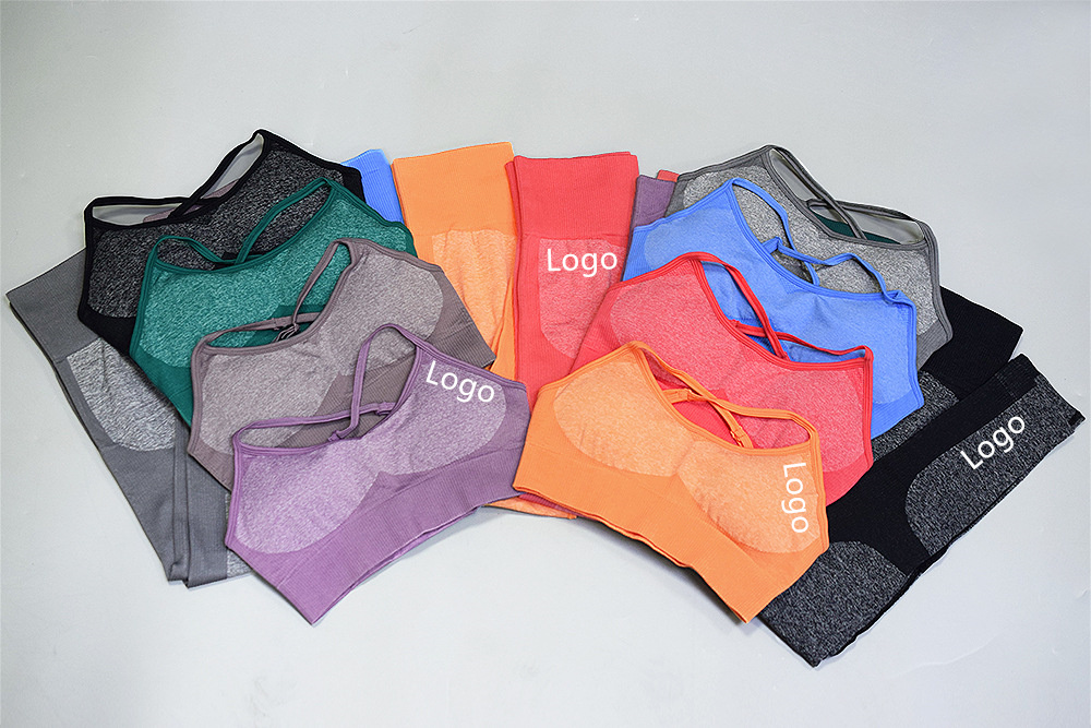 Turquoise cn Color Bottom Tie Yoga Fashion Seamless High Waist Workout Leggings