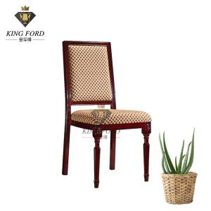 Quality Powder Coated Finished Dining Imitated Wood Chair 5.5kg wholesale