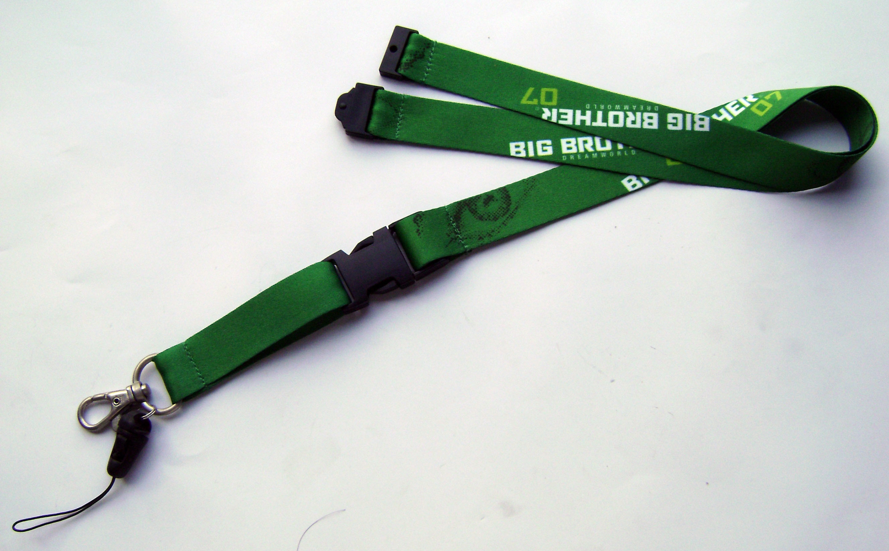 Portable Full Colors Heat Transfer Dye Sublimation Lanyards For School Id
