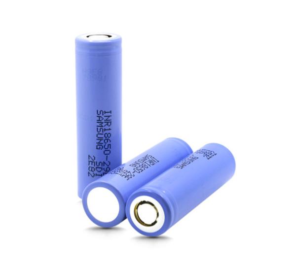 Samsung 29E 18650 2850mAh 2.75A Battery 3.65V Cylindrical Lithium Ion Cell