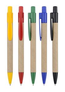 Quality Hot selling colorfull plastic pen promotion pen with low price,eco paper ballpoint pen wholesale