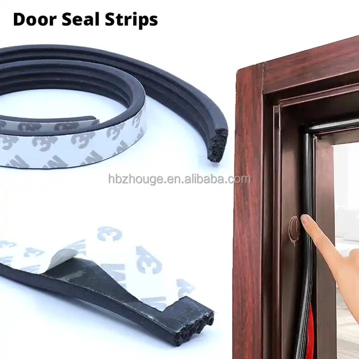 Customer's Request EPDM Window Door Seal Rubber Weather Strip for Processing Service