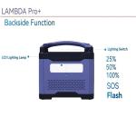 1300W 120V Portable Electric Power Station For Outside Emergency Energy Bank