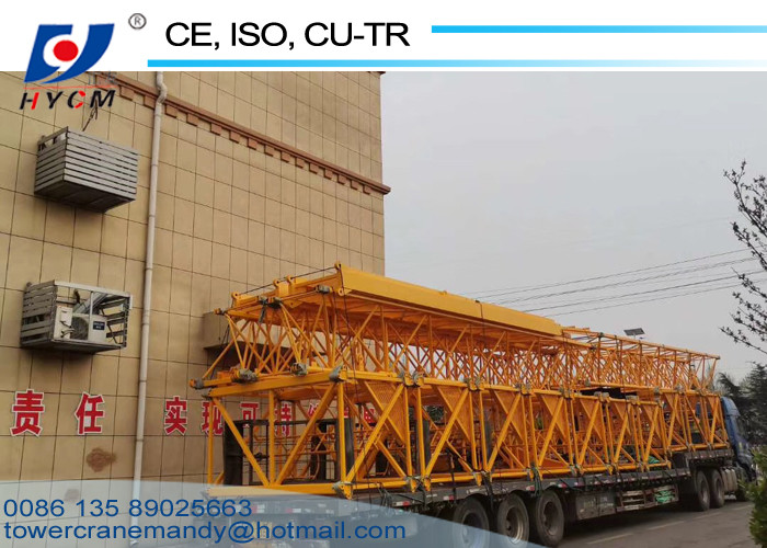 Self Erecting Topkit Tower Crane TC5610 Construction Building Equipment with 56m Boom Length and Cabin