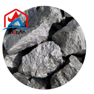 Quality Electric Arc Steelmaking Bulk Ferroalloys 10-50mm Fev80 Lump Dark Grey wholesale