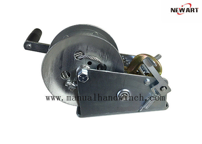 Capacity 1135kg Manual Hand Winch Anchor With Cable Agriculture Greenhouse
