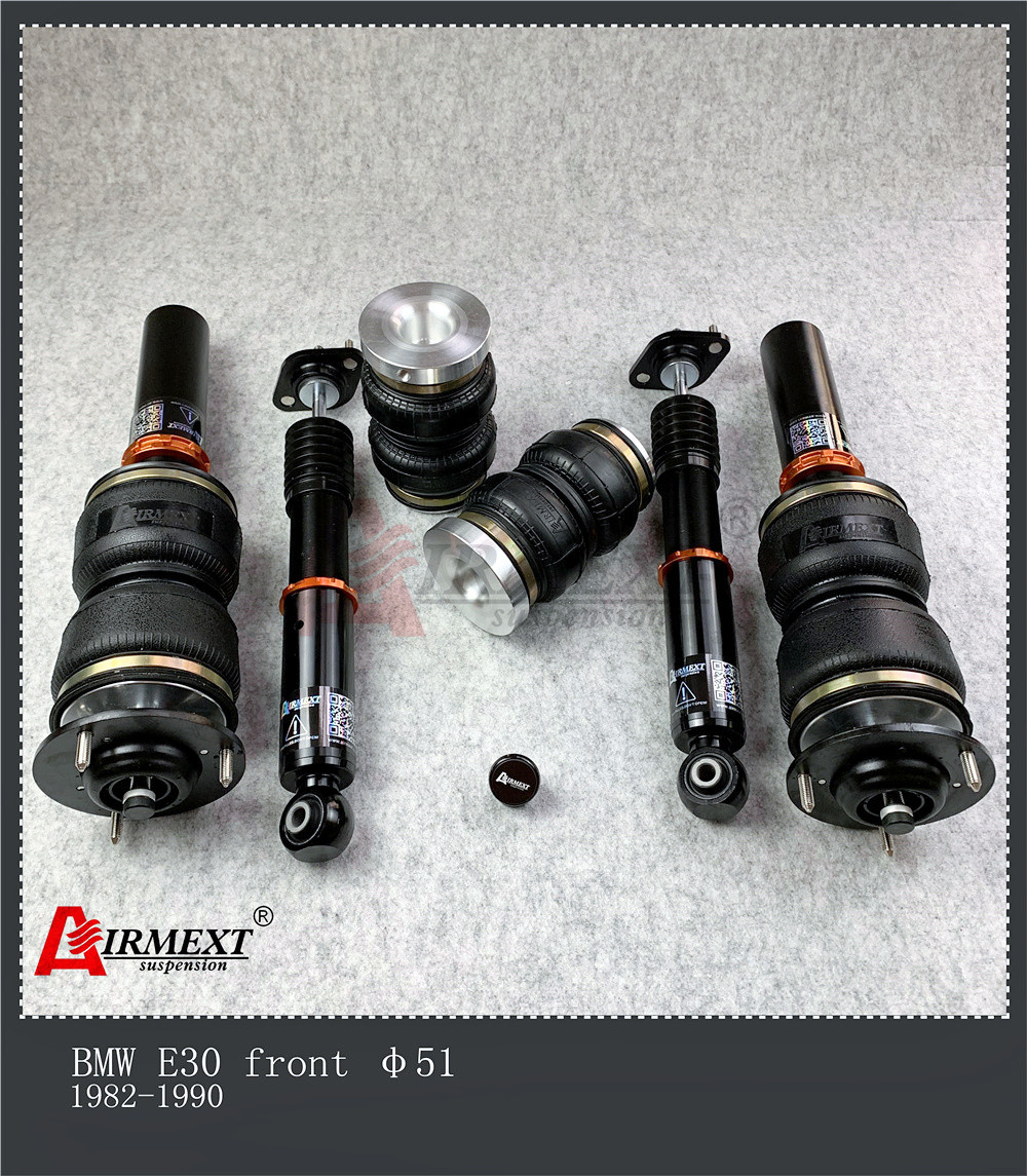 AIRMEXT Air Strut Kit For BMW E30 1982-1990 Air Spring Shock Absorber