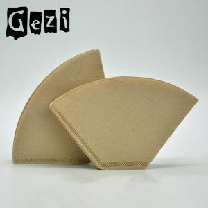 Quality High Wet Strength Coffee Filter Paper 0.65 - 0.75mm Neutral 300 * 300mm Width wholesale