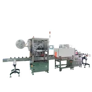 Quality 200 Bottles/Min PVC Shrink Sleeve Label Machine Electric Driven AC220V wholesale