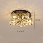 Romantic Modern Minimalist Ceiling Lamp American Model Room Personality Luxury