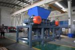 Door Shredder Municipal Solid Waste Bulky Furniture Two Shaft Shredder With CE