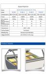 Italian Pan Quantity 18pcs Ventilated Refrigeration Equipment with Marble