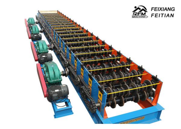 Gear Drive 2 Mm Thick Sandwich Panel Roll Forming Machine / Metal Car Panel