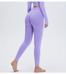 Black High Waisted Butt Lift Seamless Yoga Pants Workout Scrunch Leggings