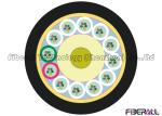 144 Core Stranded Outdoor Fiber Optic Cable / Non Metallic Fiber Optic Cable