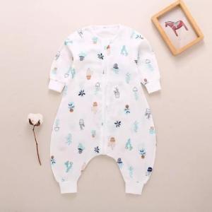 Quality Anti Bacterial Animal Print Sleeping Bag Autumn / Winter Machine Washable wholesale