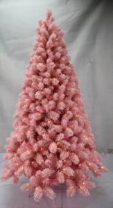 Quality Pink 7FT Prelit Mix Cashmere PVC Decorative Tree wholesale