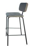 Durable PU Contemporary Bar Chairs Ergonomical Design Wear Resistance