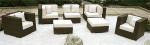 7pcs home rattan furniture