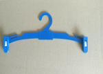 Blue / White / Black Plastic Clothing Store Hangers For Underware Non Slip