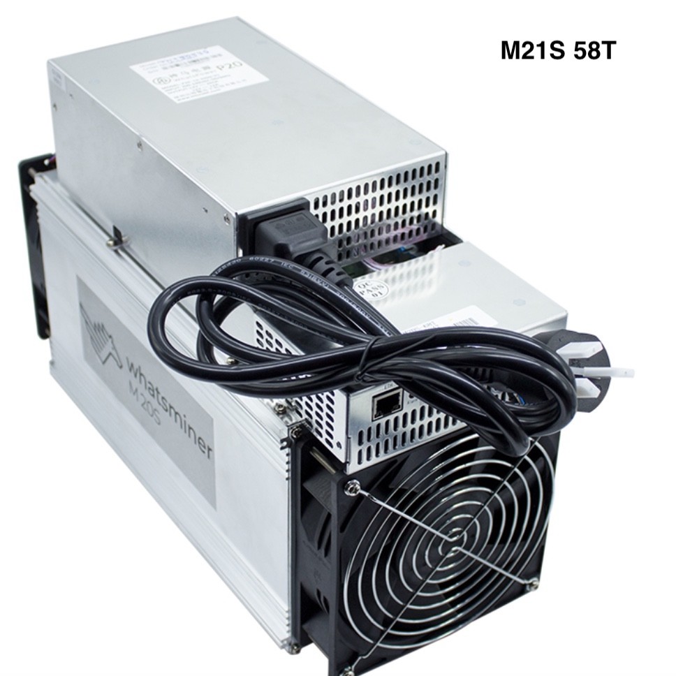 BTC Miner Machine 3200W-3500W MicroBT Whatsminer M21s 58th