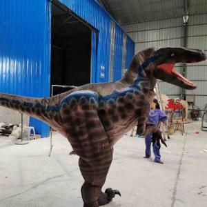 Quality Handmade Realistic Dinosaur Costume Hidden Legs Lifelike Raptor Costume wholesale