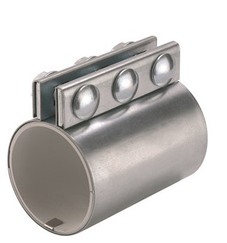 1/2 " Standard Pipe Coupling Clamp For Material Conveying Pipeline Connection