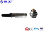 M14 Waterproof Circular Connectors In Line Male Straight Plug