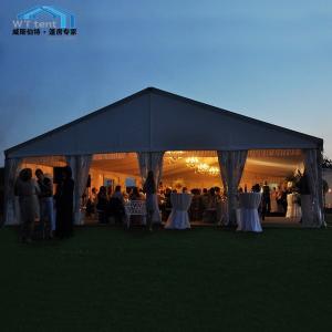 Quality Commercial White Wedding Canopy Tent Double PVC Fabric Roof Cover wholesale