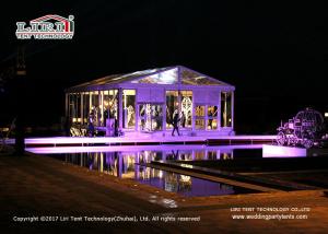 Quality 200 People Outdoor Wedding Marquee / Waterproof Event Tent Dome Style wholesale