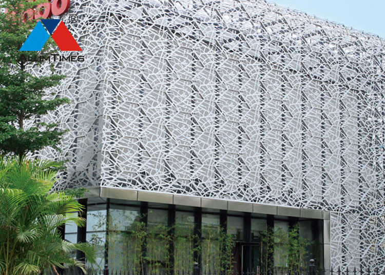 Solid Perforated Aluminium Decorative Panels With 3003 3105 Alloy Material