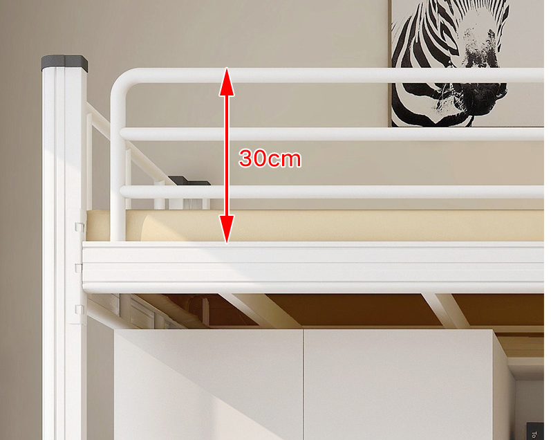 Mail packing Y Modern School Dormitory Bedroom Furniture Set Loft Metal Bunk Bed With Desk