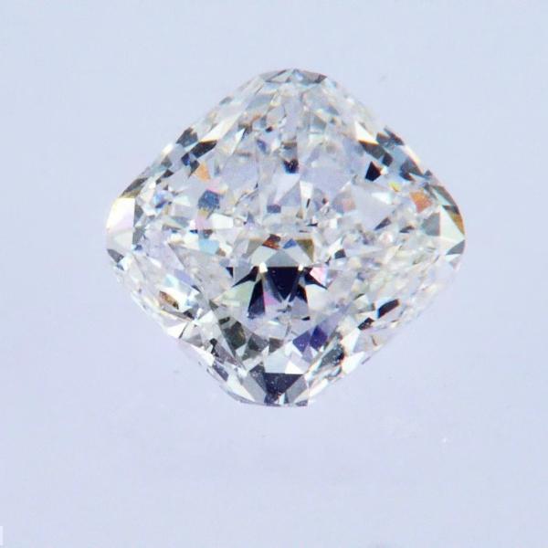 Factory Wholesale Square Cushion Shape 3.3CT Lab Grown As Grown CVD White