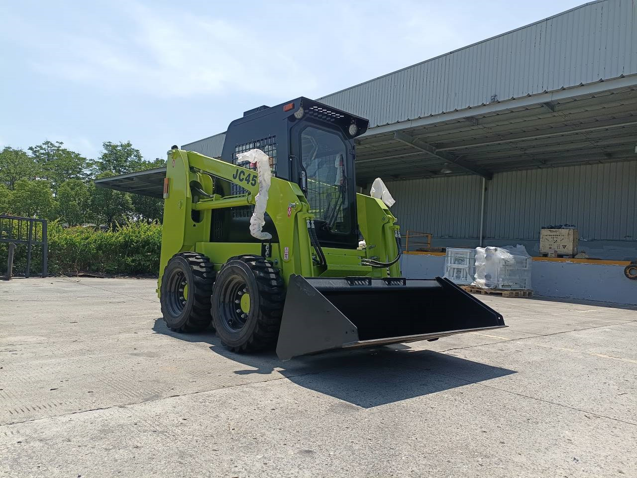 30 HP Mini Skid Steer Loader JC45 Power And Efficiency Heavy Duty Wheel Loader