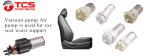 DC 14.4V Massage Chair Vacuum Pump Car Seat Pump With Valve For Intelligent