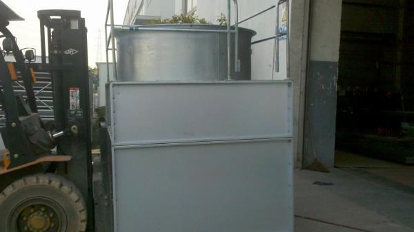 Anti Corrosion Industrial Water Cooling Towers , Forced Cooling Tower Easy
