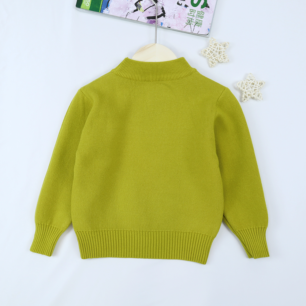 Stock Lovely Baby Boy Girl Autumn Winter Clothes Long Sleeve Crew Sweater