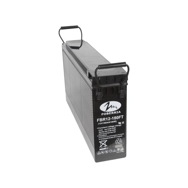 OHSAS18001 55.5kg Front Terminal Gel Battery 560*125*316mm 180ah Deep Cycle