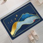 Rectangle Bathroom Waterproof Carpet Light Luxury Diatom Mud Absorbent Mat