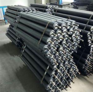 Quality Carrying Roller Idler Frame Rubber Impacting Rollers Conveyor Spare Parts wholesale