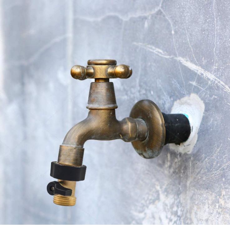 ANSI 3/4 Inch Brass Compression Fitting With Rubber Washers