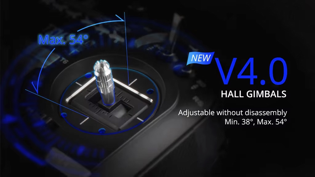 Hall Gimbals RadioMaster TX16S Transmitter MKII V4.0 16CH 2.4G 4in1 For RC Drone