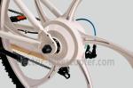 36V 250W Electric Mountain Bicycle , Electric Mountain Bike With Suspension