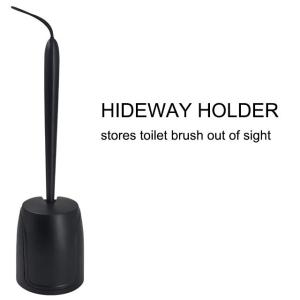 Quality Eco Friendly 53*12.6cm Silicone Toilet Bowl Brush Round Flex Bathroom Magic wholesale
