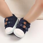 Hot selling Canvas sport Cute soft 0-2 years boy girl outdoor sneaker baby shoes