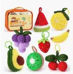 Handmade Crochet Keychain Stuffed Animal Crafts Knitted Crochet Toys - Keychain