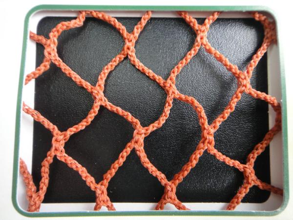 Cheap Colored Selvage Sea HDPE Knotless Fishing Nets For Drag Net , Vertical Rope for sale