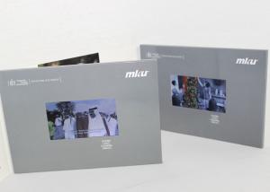 Quality Bespoke TFT Screen LCD Video Brochure for wedding Invitation , Full colors wholesale